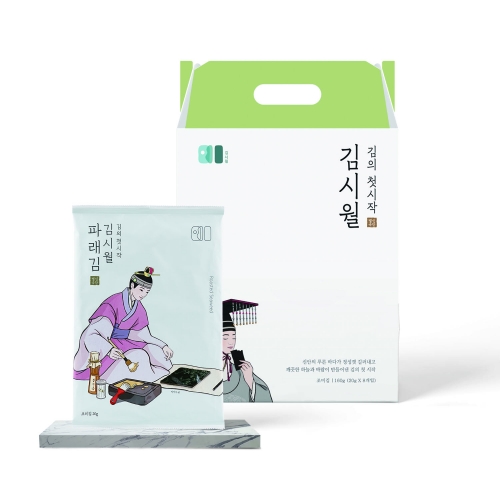 김시월 파래 조미 전장 김 선물세트