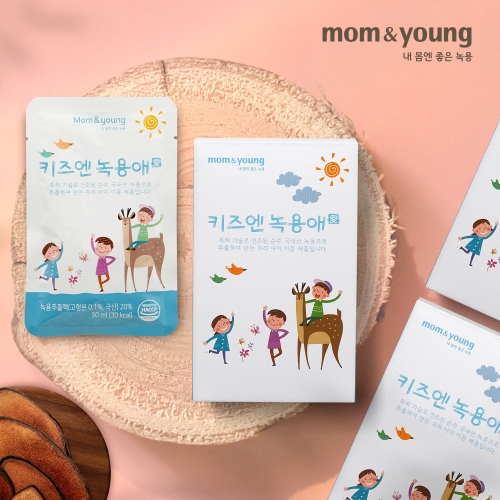 [몸엔용] 키즈엔녹용애 50ml x 30포