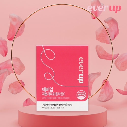 [에버업] 저분자피쉬콜라겐C 2g x 30포(60g)