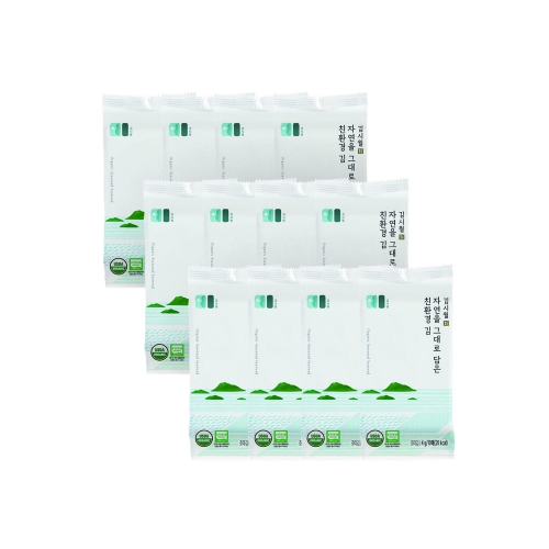 김시월 자연을 그대로 담은 친환경 김 (도시락김) x 16봉