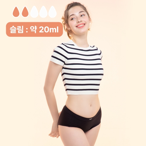 에어길 누즈팬티 슬림 삼각 드로즈 위생 생리 요실금 팬티 속옷 입는 생리대