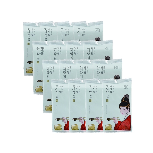 김시월 도시락 재래김(4g) x 16봉