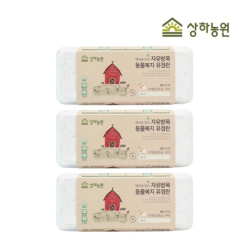 [상하농원] 자유방목 동물복지 유정란 10구 x 3팩