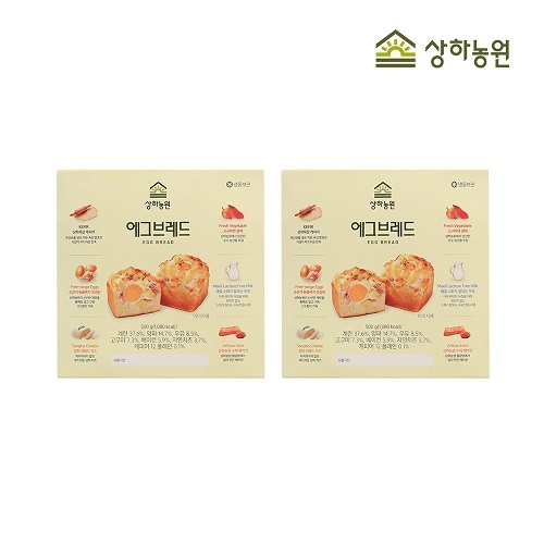 [상하농원] 영양만점 유정란 에그브레드 4입 x 2개