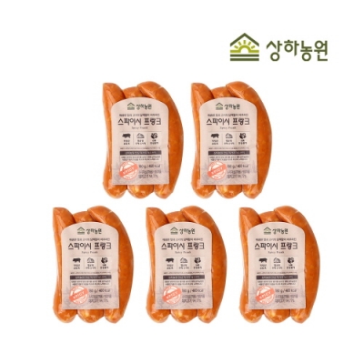 [상하농원] 알싸하고 담백한 수제 스파이프랑크 180g x 5개