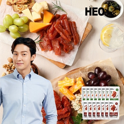 [허닭] 부드러운 닭가슴살 육포 혼합 15팩