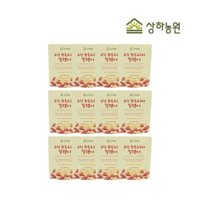[상하농원] 친환경 고창 황토고구마 말랭이 60g x 12개