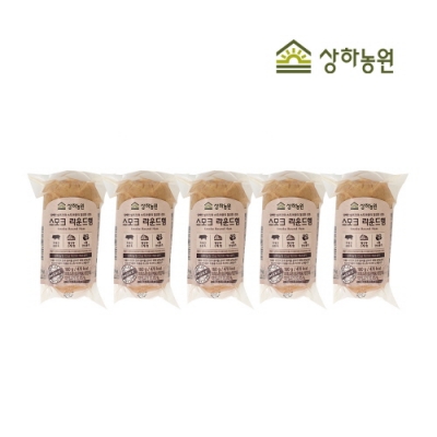 [상하농원] 진한 육즙 수제 스모크라운드햄 160g x 5개