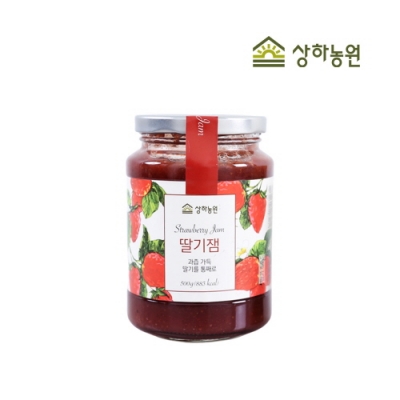 [상하농원] 과즙가득 딸기잼 500g