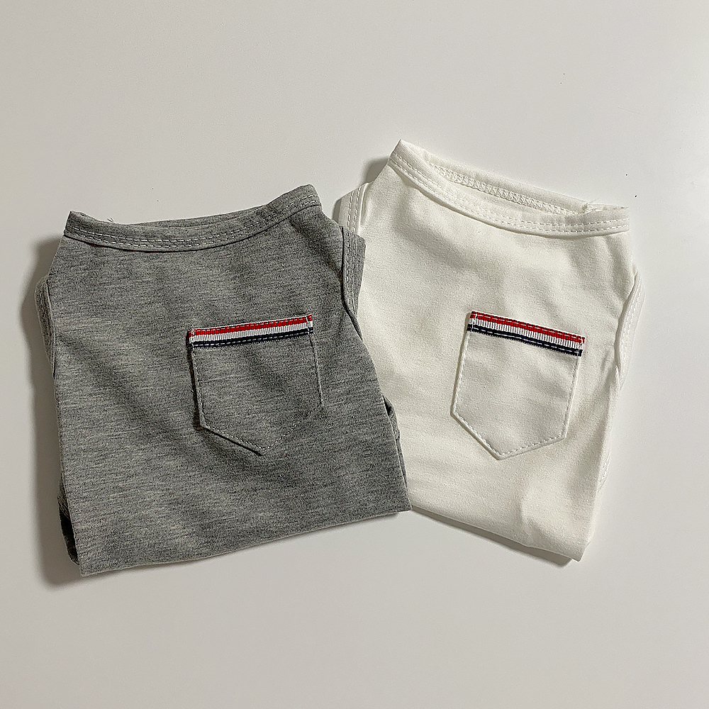 강아지명품옷 2colors 민소매